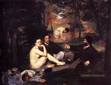  impressionnisme Galerie - Déjeuner Sur L Herbe réalisme impressionnisme Édouard Manet
